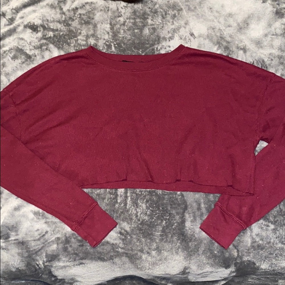 ‼️ SOLD ‼️Forever 21 Long Sleeve Crop Top